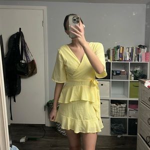Altered state yellow spring dress